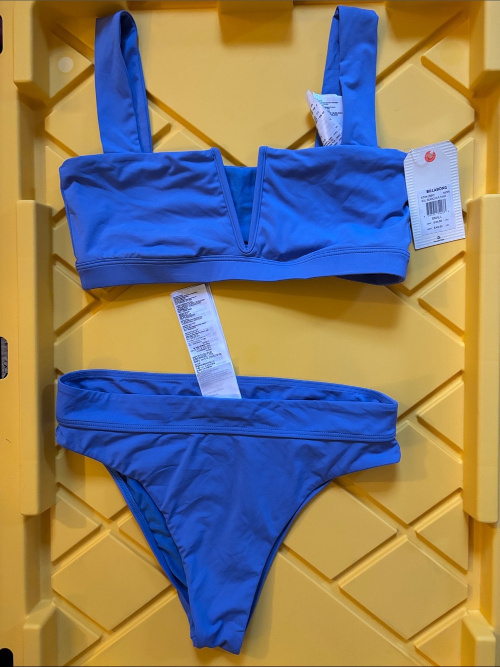 Billabong Blue V-Wire Bikini Set